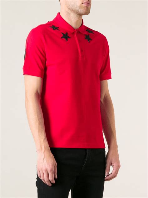 red givenchy polo shirt|Givenchy socks for men.